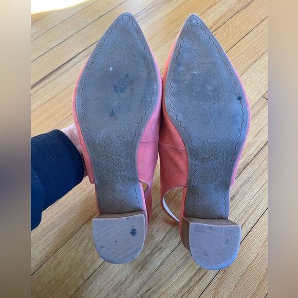 Charter Club Women's Audraa Slingback Heels Orange 8.5M - Picture 5 of 8